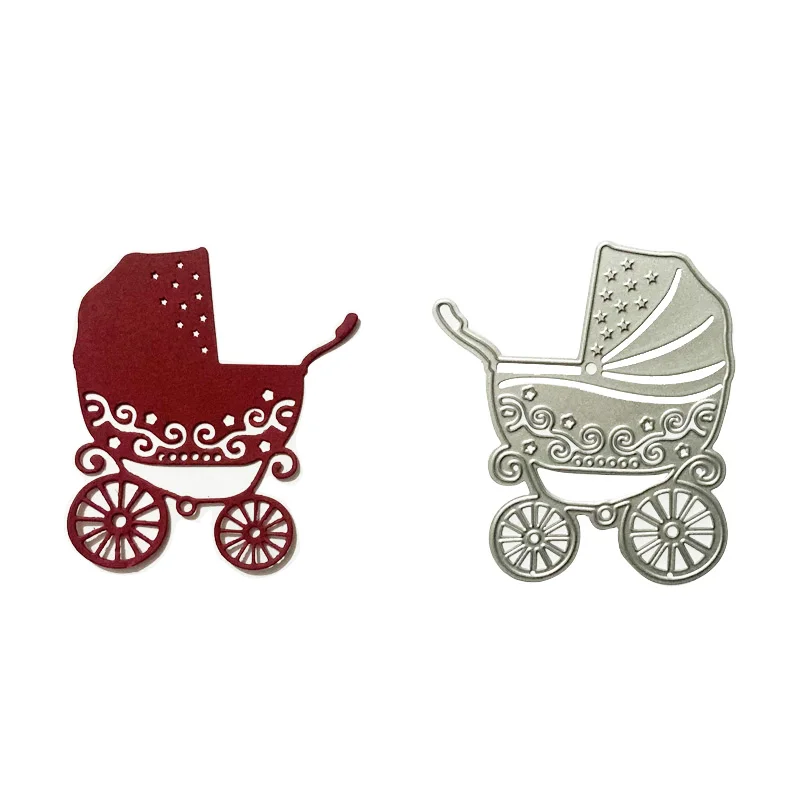 

Baby Carriage Metal Cutting Dies for DIY Scrapbooking and Card Making Decor Embossing Craft Die Cut