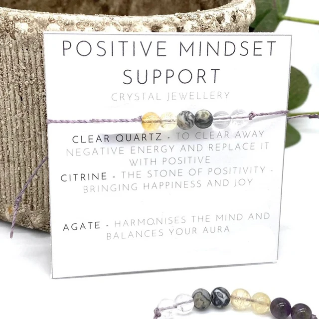 Positive Vibes Stone Bracelet *New item Sale!* – Alpha Accessories