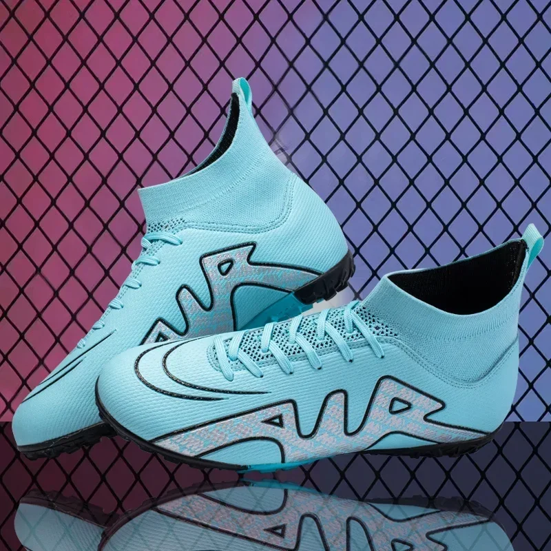 Ultralight Men's Sneakers Soccer Shoes Turf Indoor Soccer Shoes Training Match Sport Cleats Unisex Professional Football