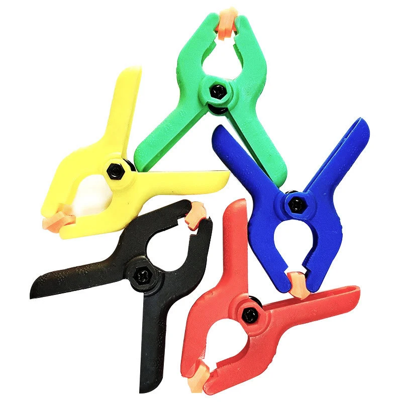 20 Packs Spring Clamps, 3.5 inch Spring Clamps Heavy Duty for Crafts and  Professional Plastic Spring Clamps for Woodworking, Small Spring Clips  Clamps