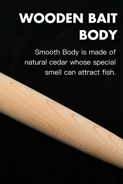 Esca Da Pesca In Legno Di Cedro E Tonno Da 15 5 Cm Per Vari - Foto 7