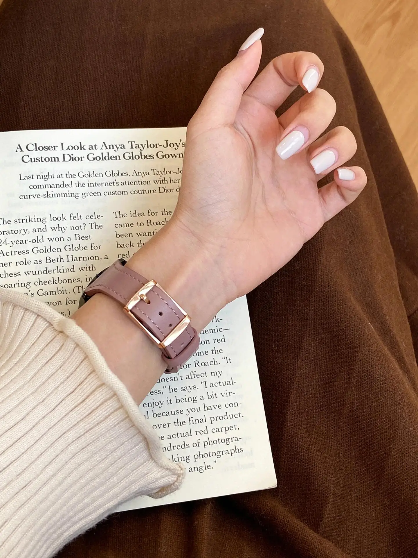 Premium Soft Leather Strap - Sport Bracelet