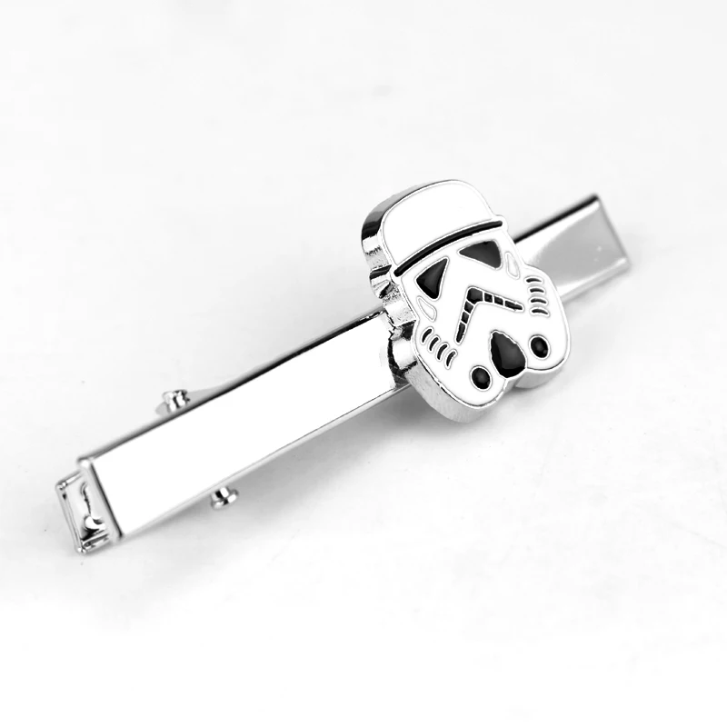 Fermacravatta Star Wars Da Uomo Pin Ottone Materiale Rebel Alliance Imperial Stormtrooper Movie Cuff Links