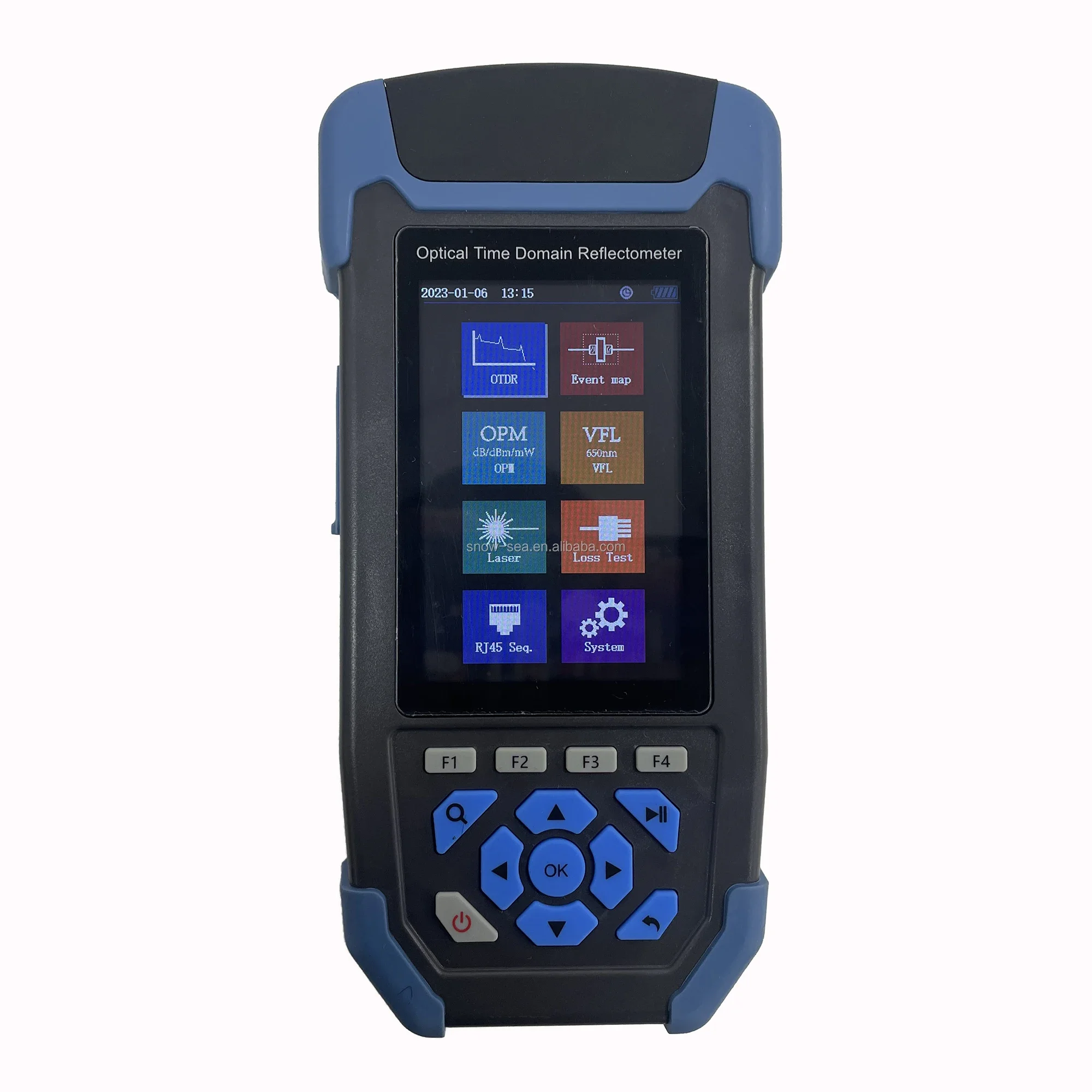 1610nm 24dB 60KM 8 Functions in 1 Device Online Live PON Mini OTDR with Event Map and OPM and OLS VFL IL