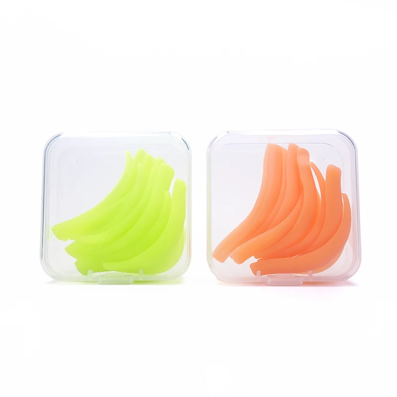 Eyelash Curler 4/5/7 Pairs Silicone Eyelash Perm Pad Lashes Lifting Kit Rods Shield Recycling 3D Makeup Tools