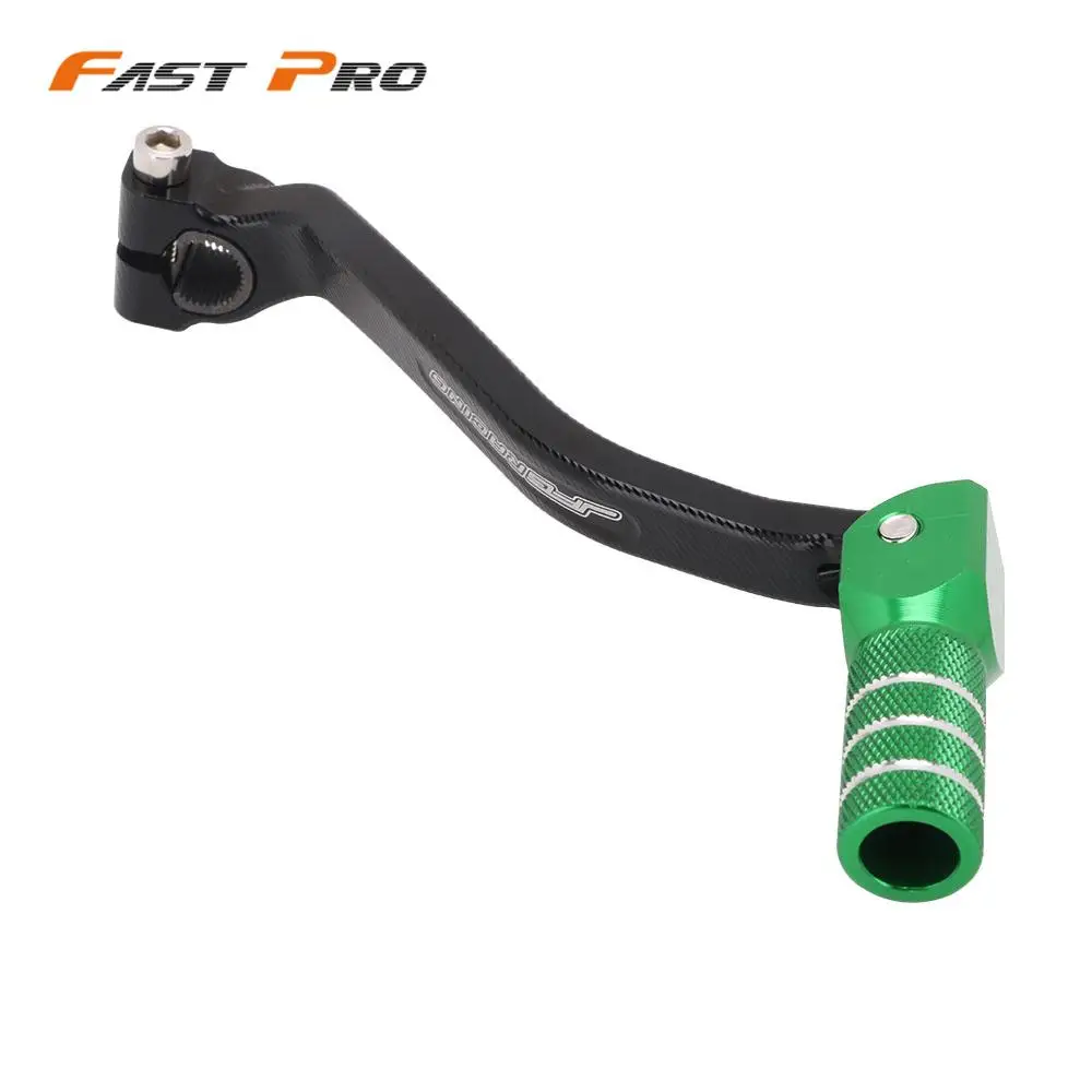 CNC Motorcycle Accessory Folding Gear Shift Pedal Lever Shifter For Kawasaki KX250F KX 250F 2009- Motocross Dirt Bike