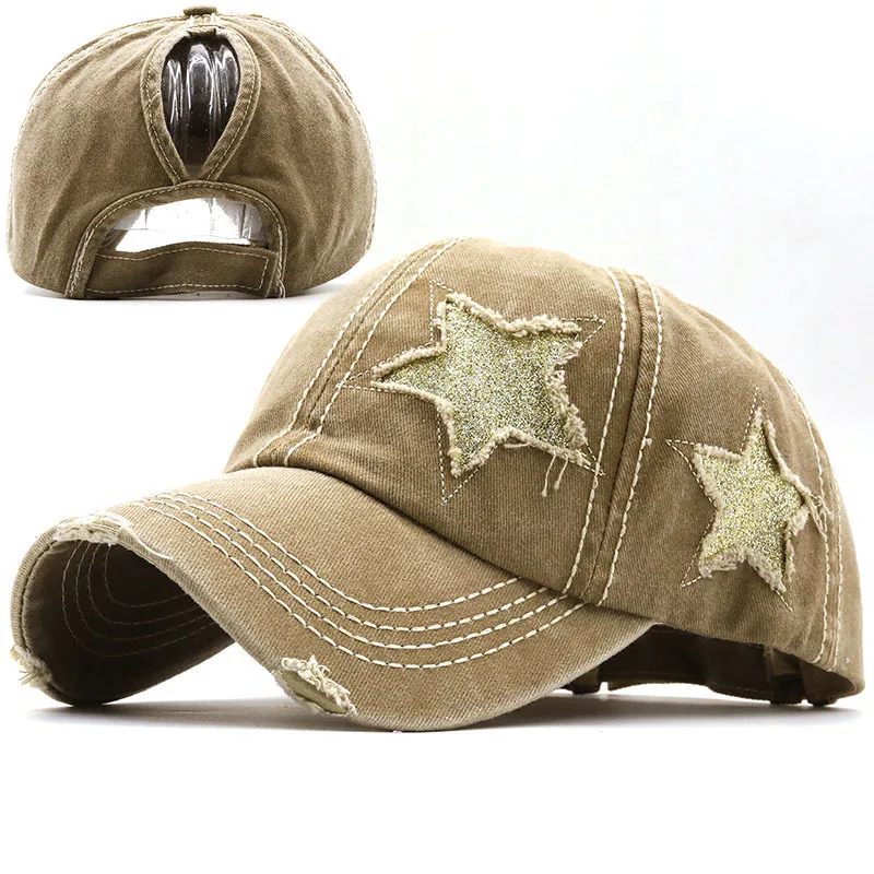 Unisex Washed Denim Hole Star Baseball Cap Snapback Hats Summer Autumn  Fishing Hat For Men Women Caps Casquette Hats Gorras - Baseball Caps -  AliExpress