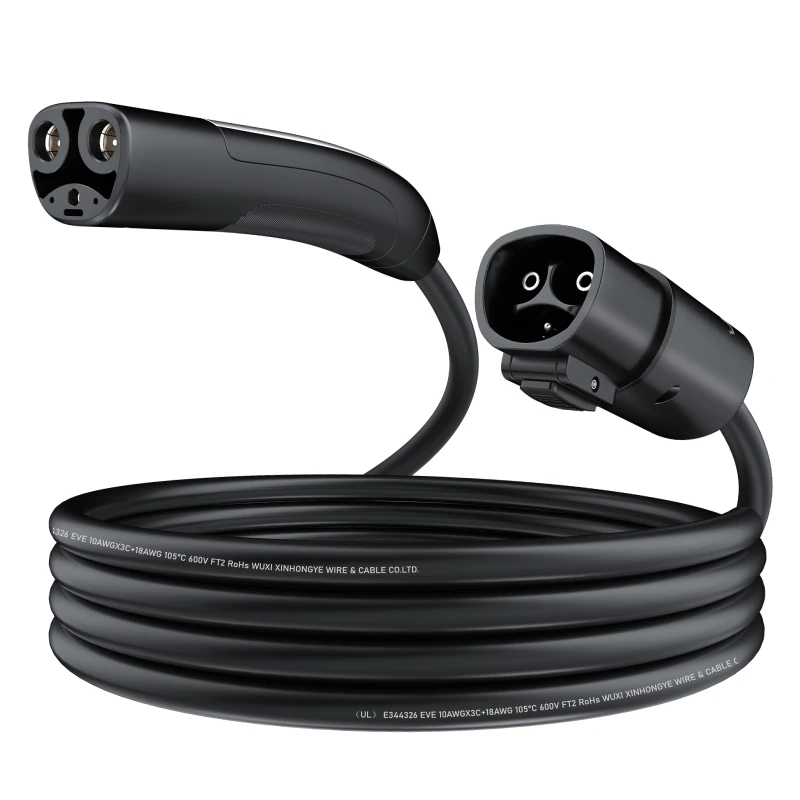 

48A 110-240V 6M Electric Vehicle Charging Extension Cable for Tesla Model Y 3 X SNACS Plug Cable Level 1&2 EV Charger Connector