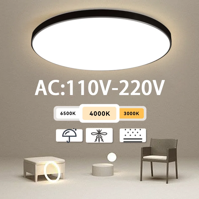 Led-Ceiling-Light-Modern-AC-110V-220V-Ceiling-Lamp-18W-30W-40W-Ceil ...