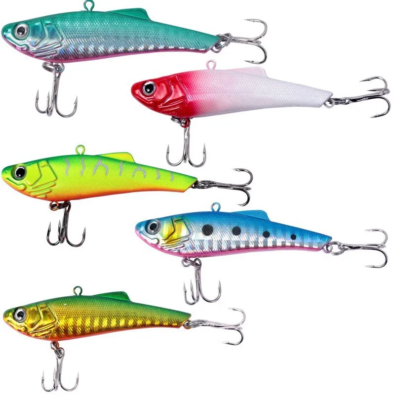 

ORJD VIB Fishing Lure Vibration Hard Fishing Lures Sinking Artificial Crankbait Winter Sea Fishing Bass Diving Swivel Bait