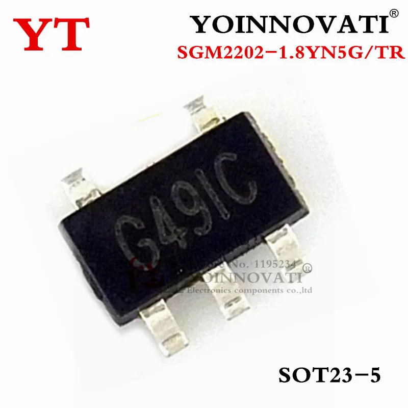 

30-10 шт./лот SGM2202-1.8YN5G/TR SGM2202 G49HJ G49IC G49 ** SOT23-5 SGM2202-1.8