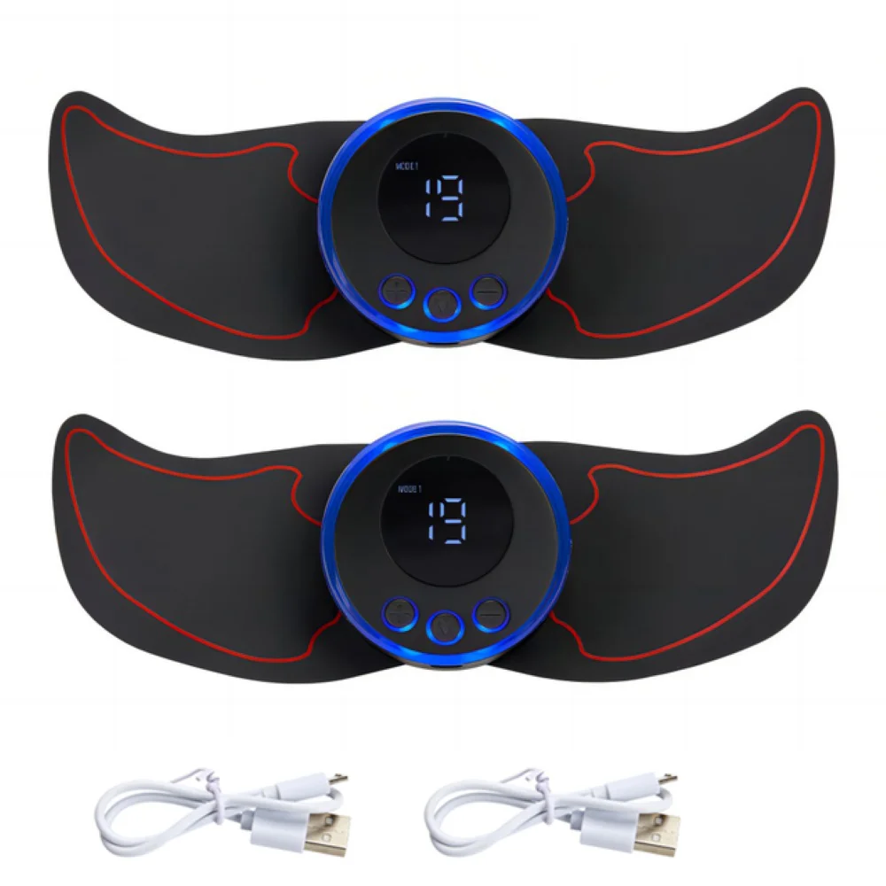 Rechargeable EMS Muscle Stimulator for Fitness and Body Toning