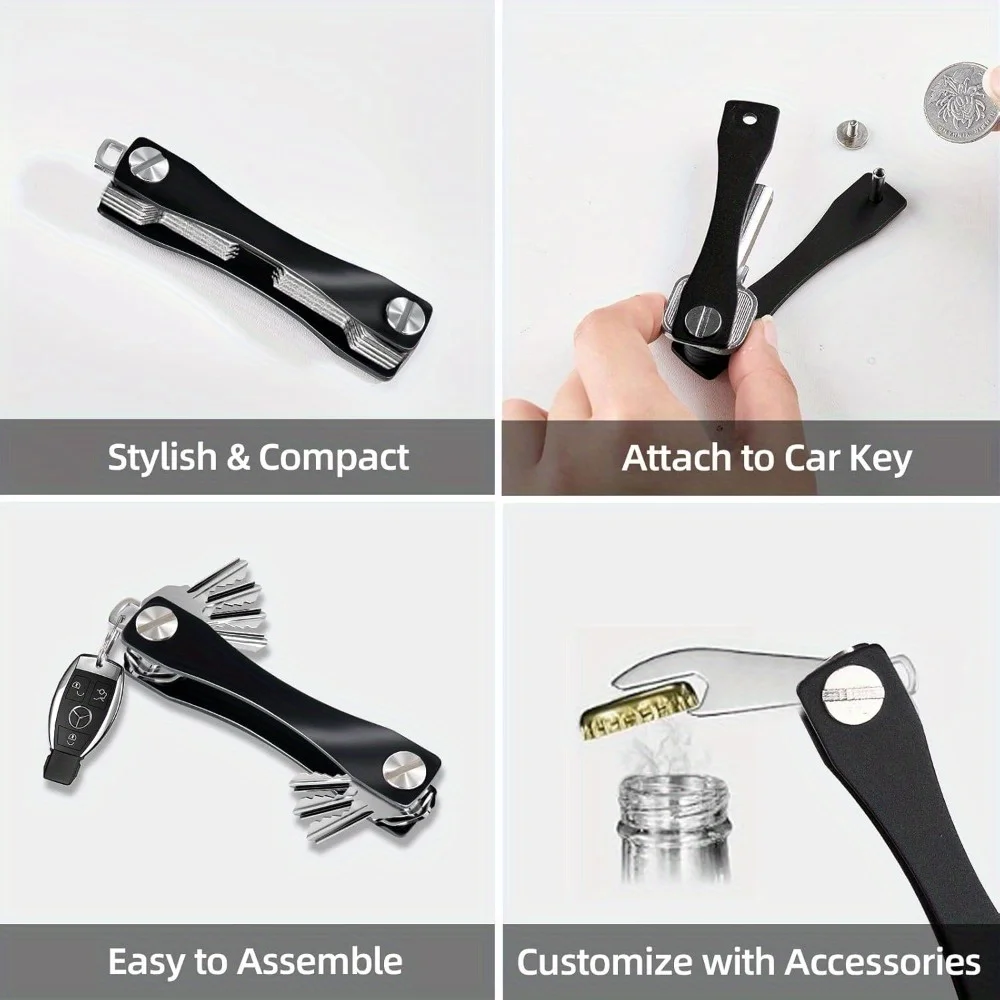 Smart Key Chain Mini Keychain Compact Decorative Holder Clip