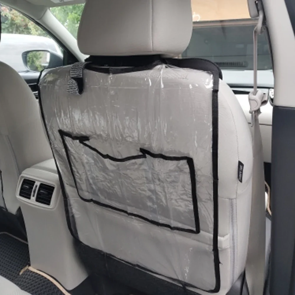 Car Seat Protector Waterproof Protection Car Children Seat Anti-Kick Seat Back Covers Stain-Resistant Protection From Back Car Cover
