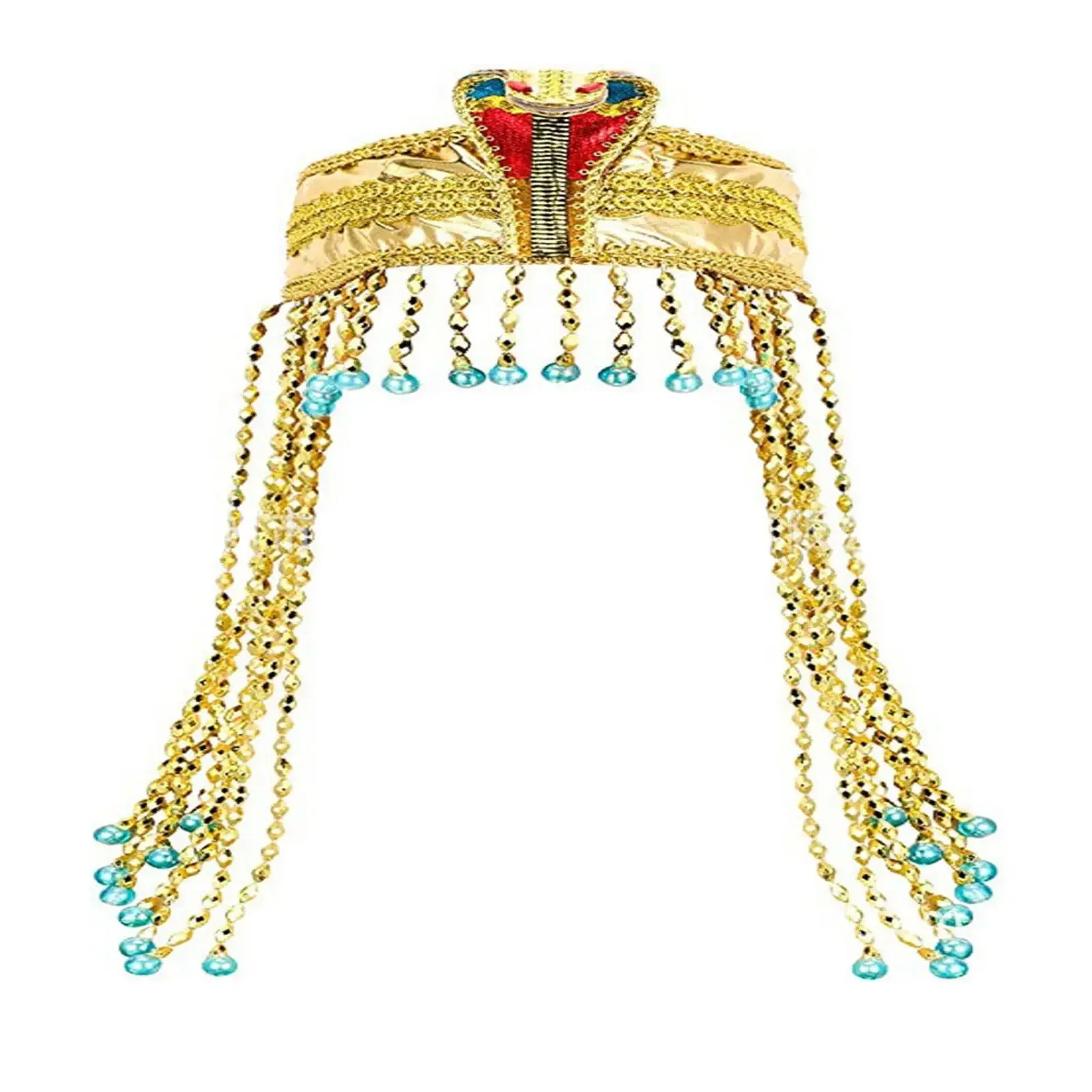 Antique Egypt Queen Headdress Snake Headband Crown Fashion for Stage Performance Antique Egypt Queen Headdress Snake Headband Crown Fashion for Stage Performance