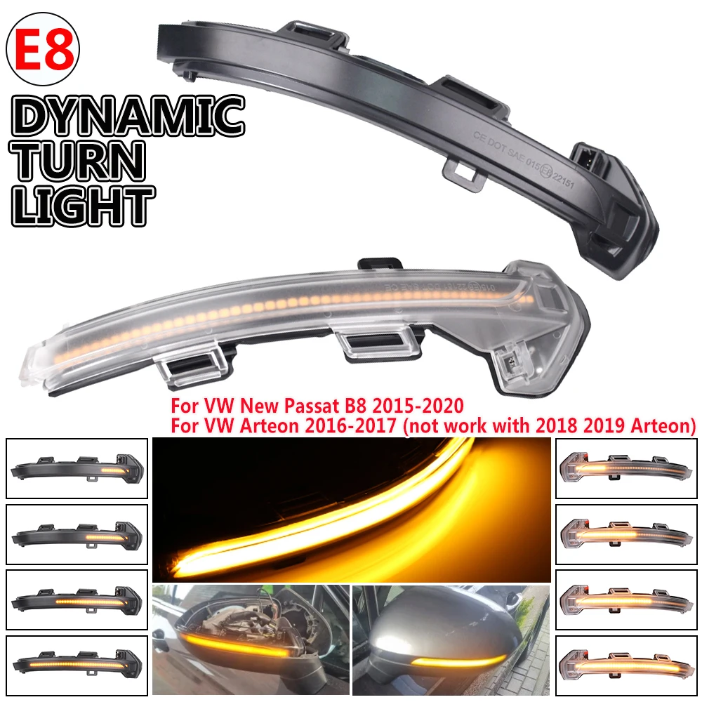 Aussenspiegel Blinker LED Spiegelblinker Links Kompatibel Mit Golf 7 VII Kompatibel Mit Touran 5G0949101