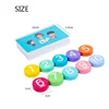 Montessori Math Wooden Toys Addition Subtraction Teaching Aids Preschool Learning Education Toy Digital Puzzles Toddlers Gifts 6