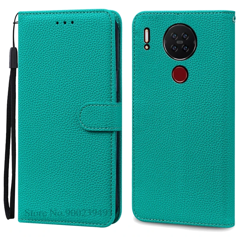 Elegant Leather Flip Wallet Phone Case with Bumper Protection