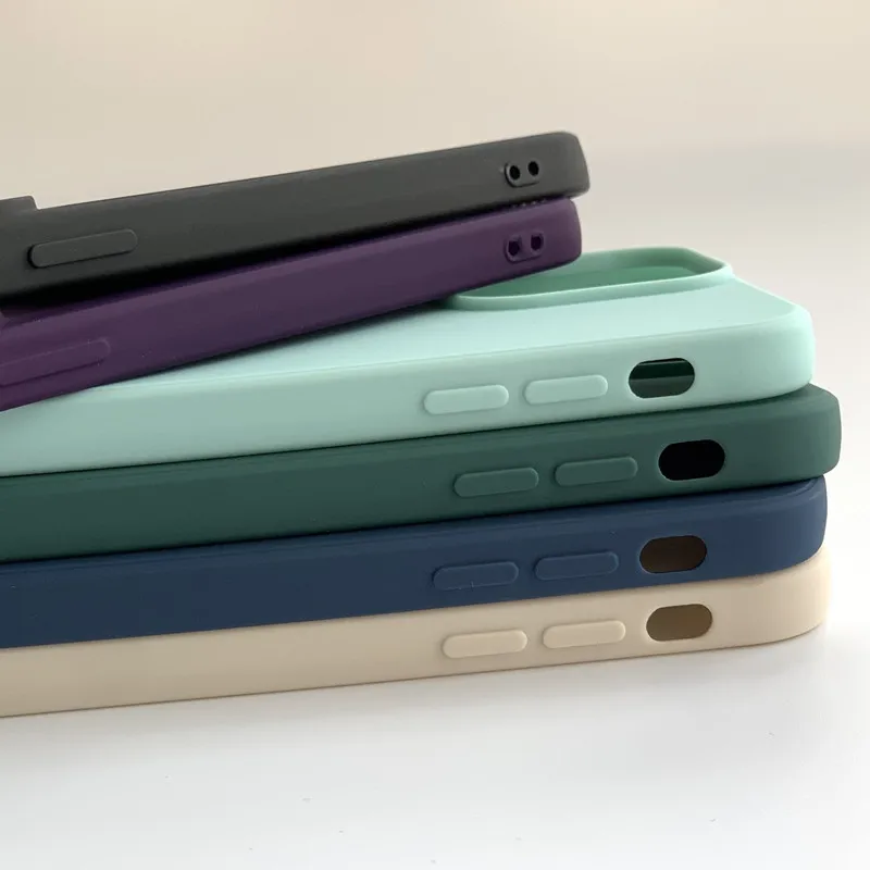 Ultimate TPU Matte Soft Phone Case with Enhanced Big Camera Protection