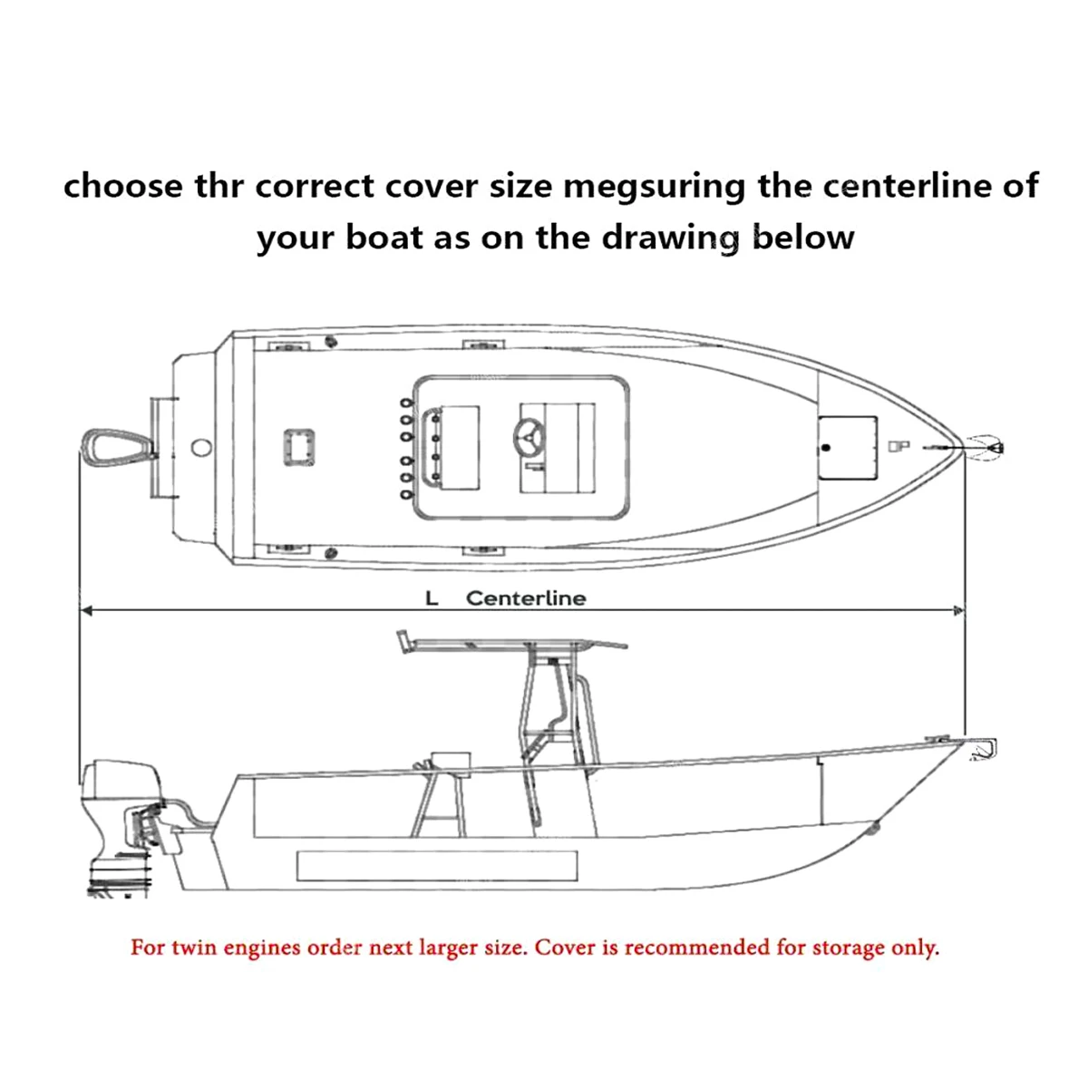 Boat Cover Fishing Boat Cover 18 28ft 210D Jumbo Cruiser Boat Cover Heavy Duty Oceansouth Marine Water Sun Proof UV Protection Fish Ski VHull Mooring Cover