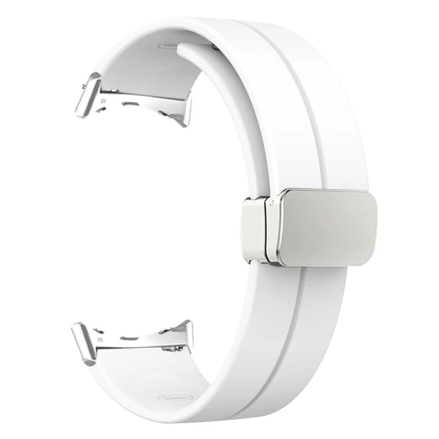 Silicone Magnetic Folding Buckle Sport Wristband Strap