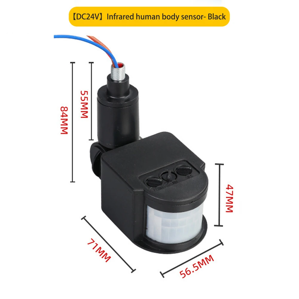 Sensore Incasso 12V DC Sensore Infrarossi Armadio Sensore Movimento Infrarossi - Interruttore Luce Automatico 5V-24V Per Armadi E LED Sensore PIR 12V Sensore Attivazione Automatica Apertura Porta