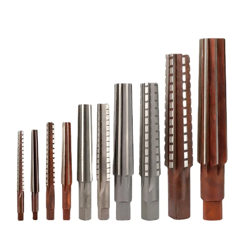 Confiar 2pcs Morse Taper Reamer Set MT0/MT1/MT2/MT3/MT4 Steel Hand