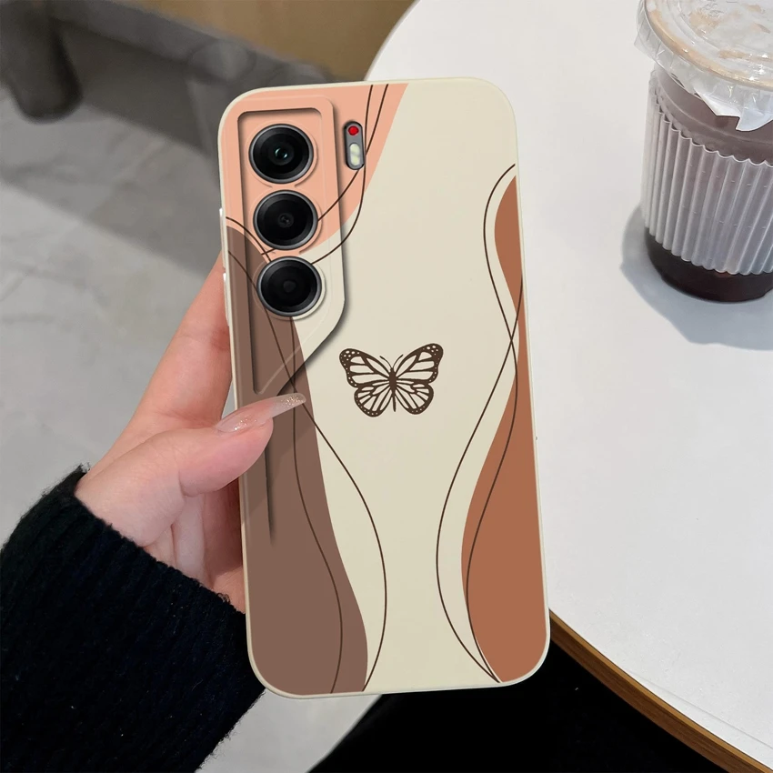 Premier Luxury Floral Patterns Liquid Silicone Scratch Resistant Phone Case