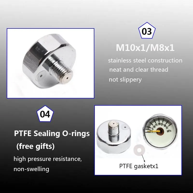 Рисунок 4 - Манометр M10x1, 25 мм