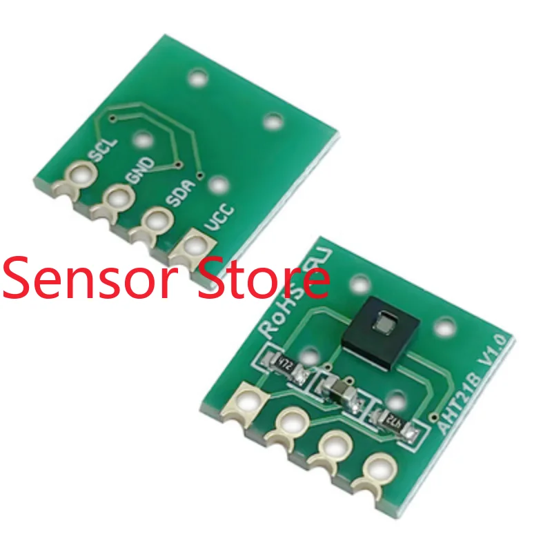 5PCS AHT21 Digital Temperature And Humidity Module AHT21B I2C Has FastCommunicationResponse  Strong Anti-interference Ability