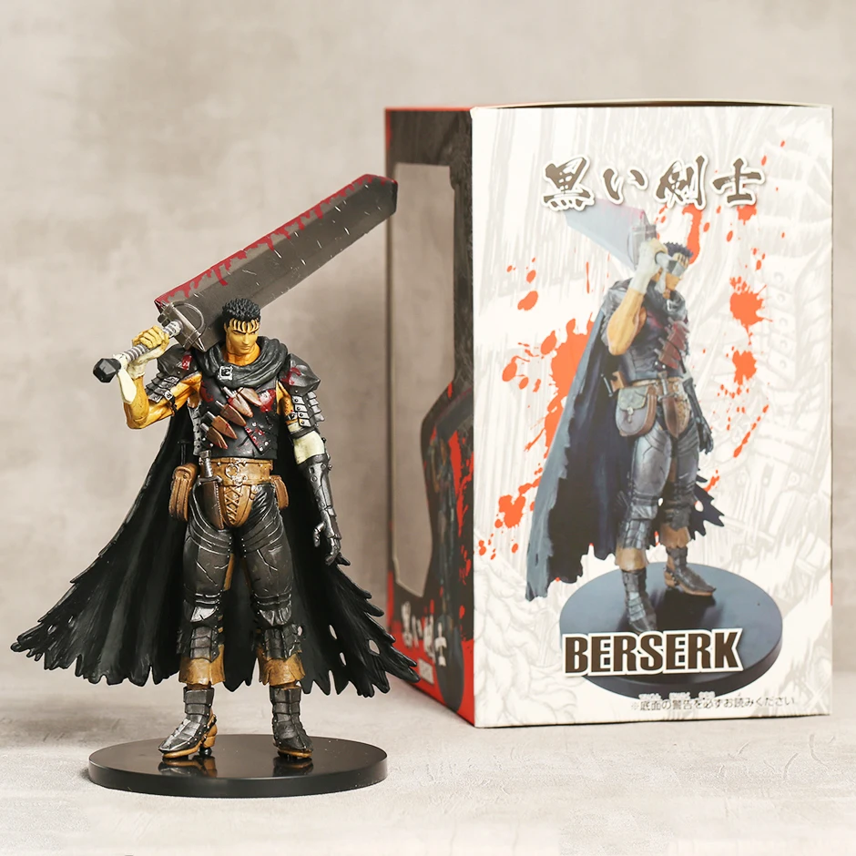 Berserk Gutss Figur 25cm - Detailreiche Anime Statue Aus PVC Für Sammler & Fans