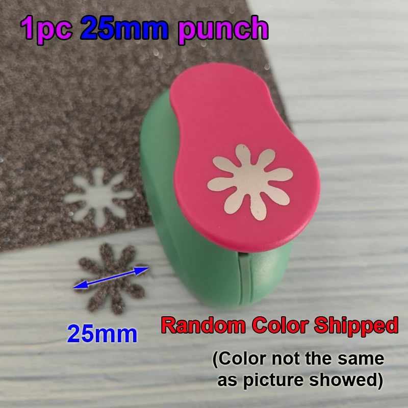 1pc Daisy Shaped Craft Hole Punch Scrapbooking School DIY Flower Paper Cutter EVA Foam Petal Greeting Card Festival Punching
