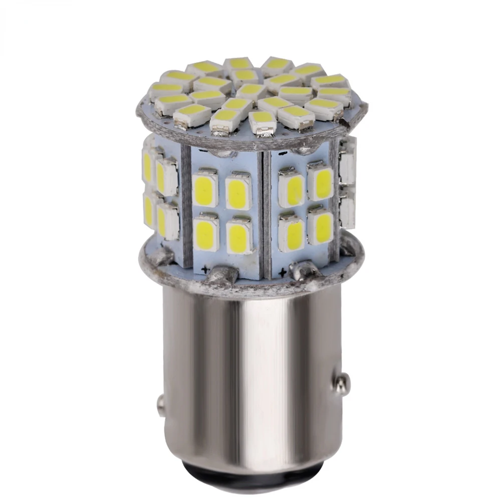 

Auto Tail Stop Light Signal Strobe light Lamp Bulb 12V Red 1157 BAY15D 50SMD 1206 6000K LED Light Car Tail Stop Brake Turn