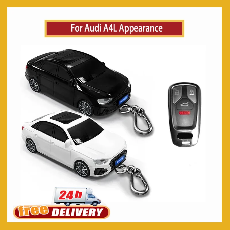 

Внешний вид для Audi A4L, для Audi A6 A5 Q7 S4 S5 A4 B9 Q7 A4L 4m TT TTS RS 8S, задняя крышка, чехол-брелок