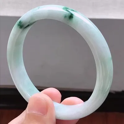 

zheru Jewelry Natural Burma Jade 54mm-62mm bracelet Exquisite Princess bracelet send girlfriend send mom