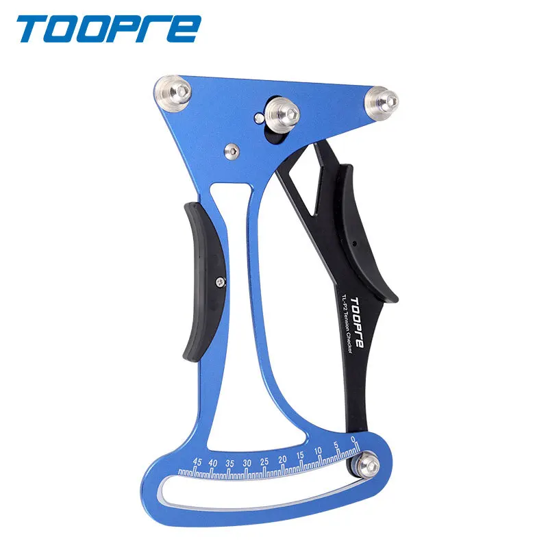 

TOOPRE Bicycle Spoke Tension Meter CNC Wheel Radius Strength Checker Aero Round Rays Indicator Accurate TooIs Included Manual