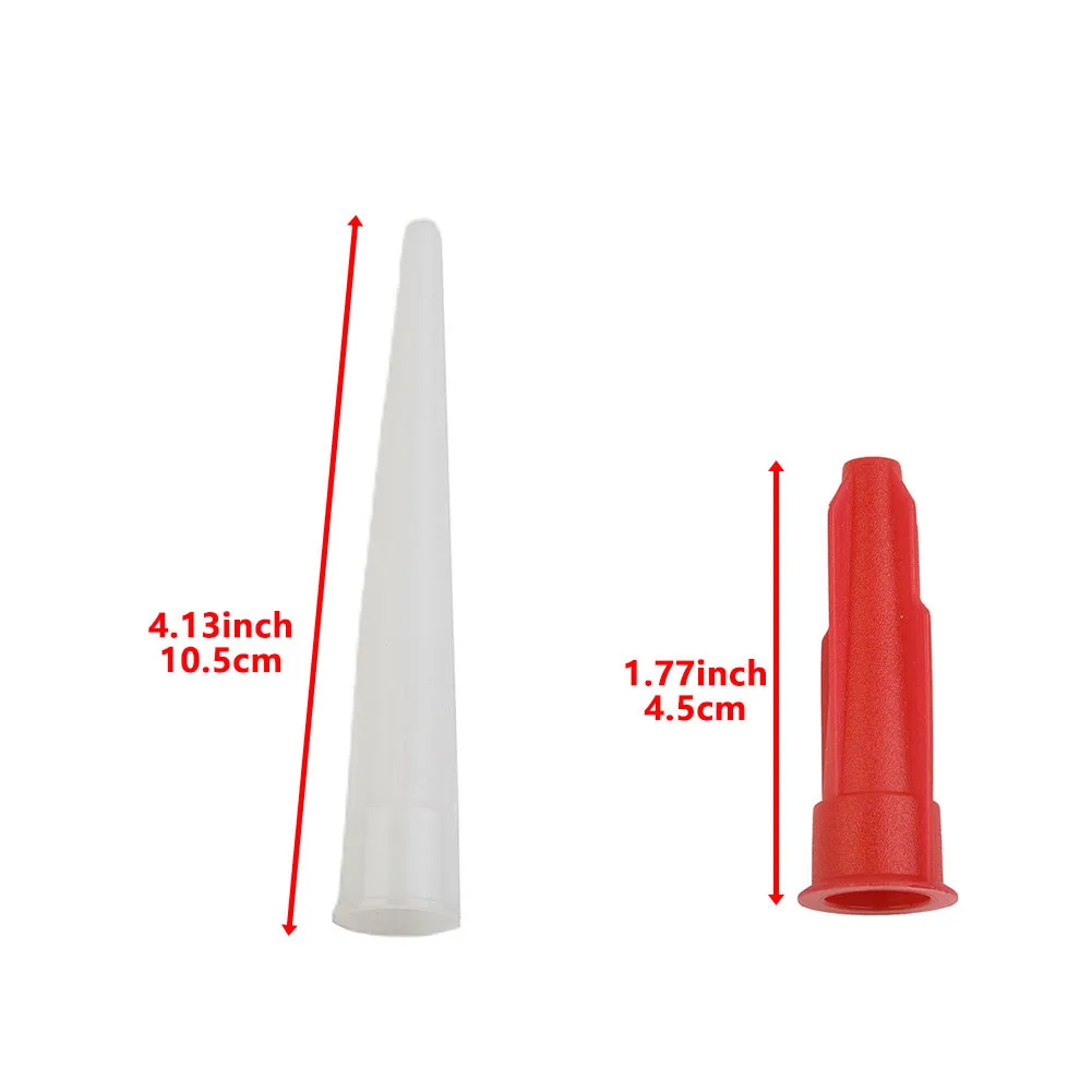 Caulking Gun Nozzles Spare Silicone Nozzle Foor Repairing Gaps Wall Tiles Floor Tiles Sealant Construction Tool 12 Pair