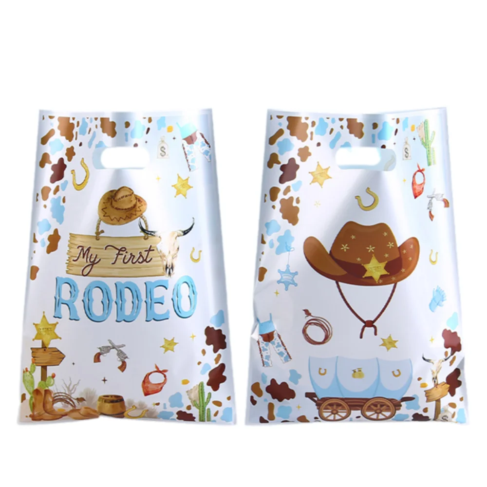 My First Rodeo Chip Bag 30 Pcs Western Cowboy Theme Birthday Party Bags My First Rodeo Goodie ...