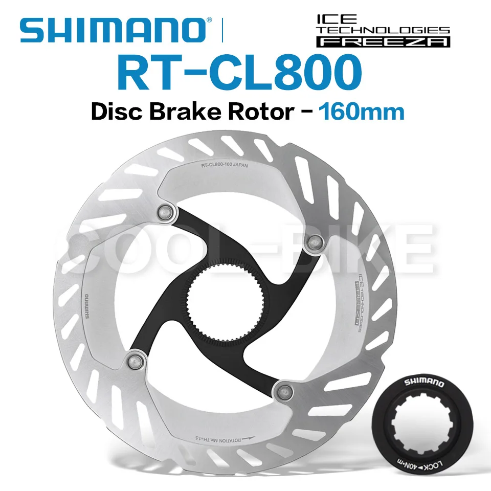 Shimano RT CL800 ice Technology Brake Disc Center Lock Disc Rotor