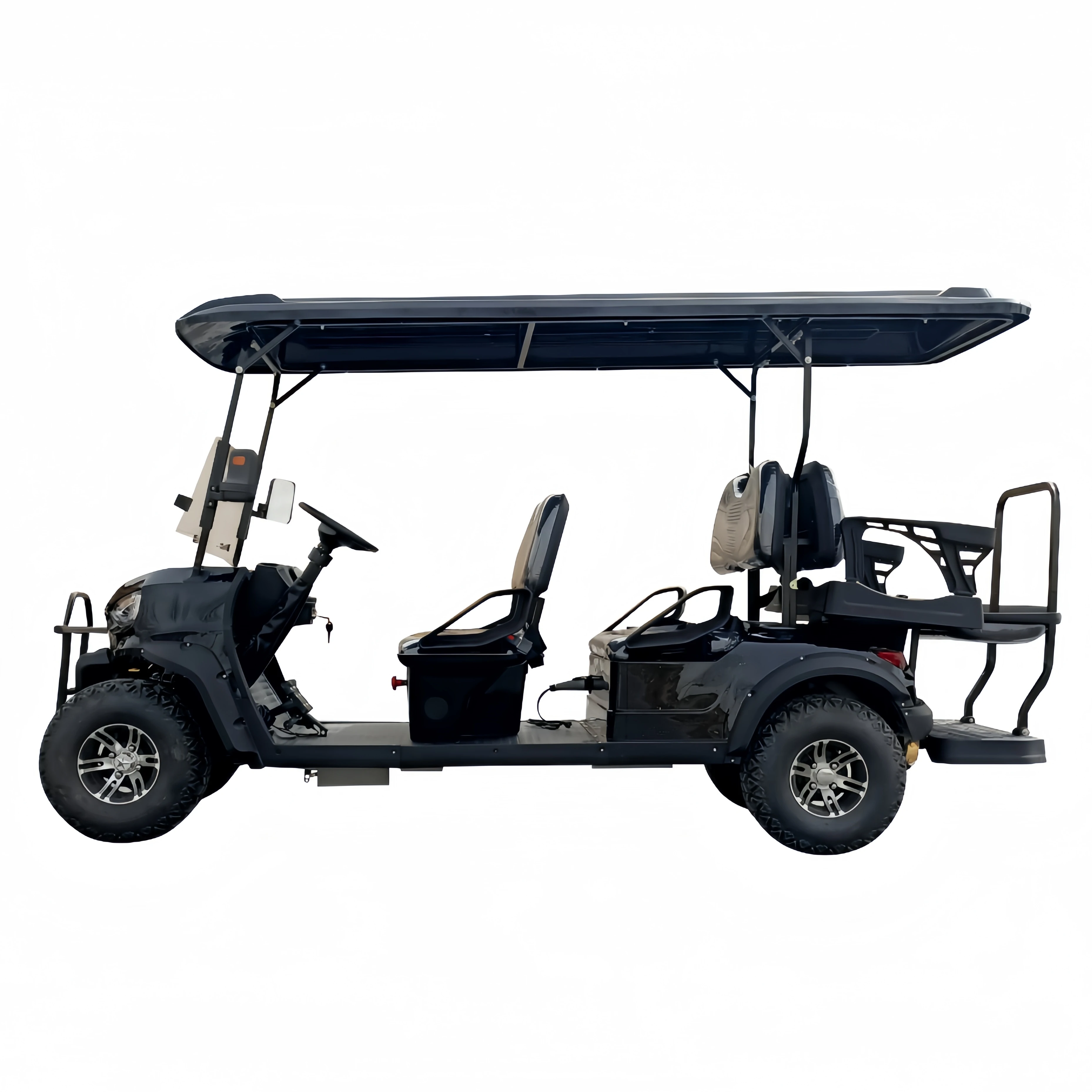 Comfortable Scooter 4 Seater Electric Golf Cart 72V Lithium Battery 2 Seater Golf Carts for The Disabled