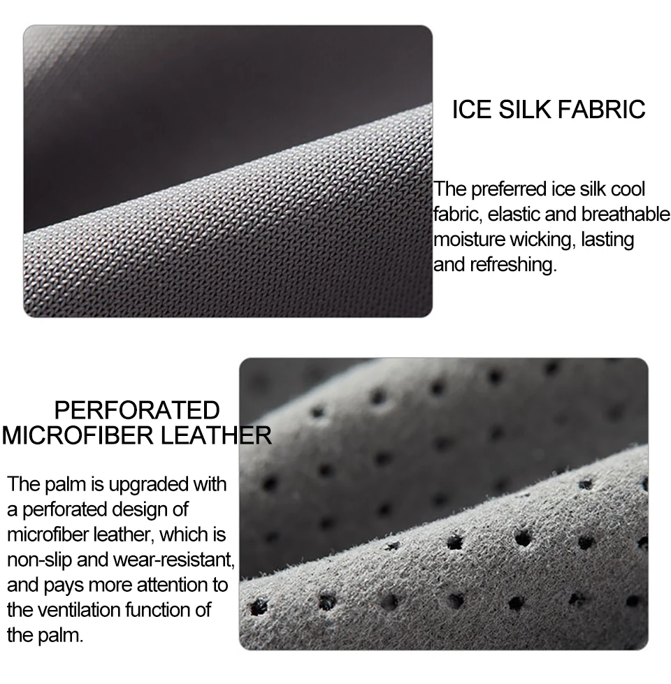 Description Picture 6 of itemWALK FISH Fishing Half Finger Gloves Men Women Anti-UV Sun Protection Fishing Rowing Paddling Sailing Sports Fingerless Gloves