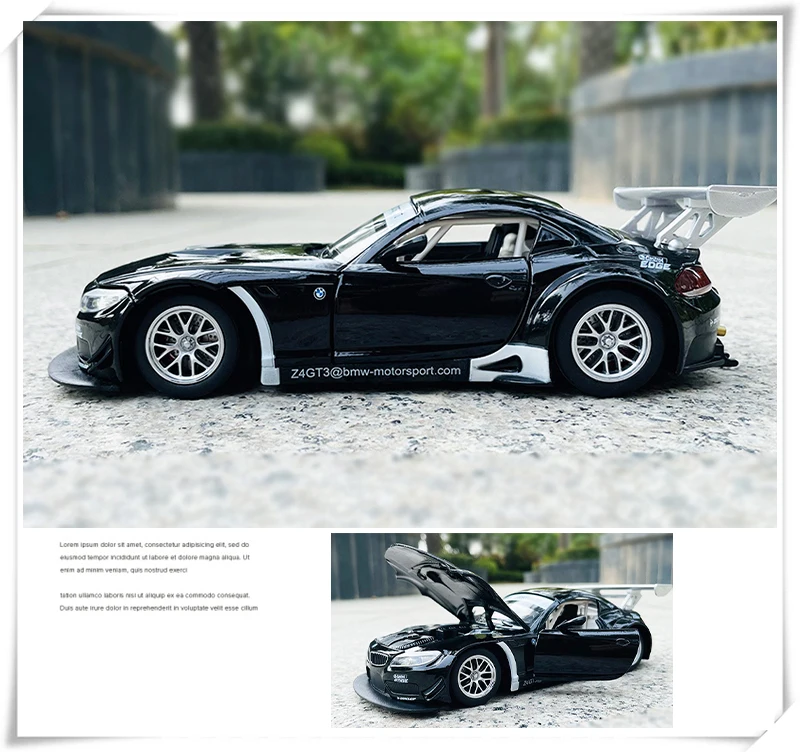 MSZ 1:24 M4 DTM M6 GT3 Z4 GT3l box alloy car model Diecast Model
