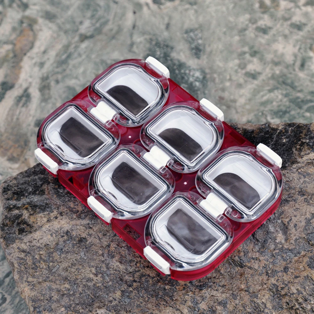 

Магнитные рыболовные снасти, водонепроницаемые, 6 ячеек