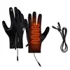 M-XL USB Touch Screen Gloves Winter Ski Gloves Windproof Heated Gloves For Women Men Cycling Running Driving Hiking Walking 1