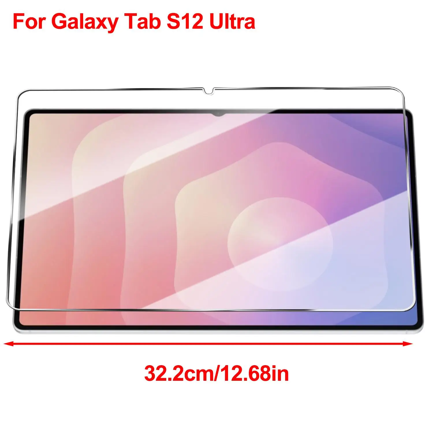 Premium 9H Tempered Glass Screen Protector - Full Cover HD Clear Protective Film