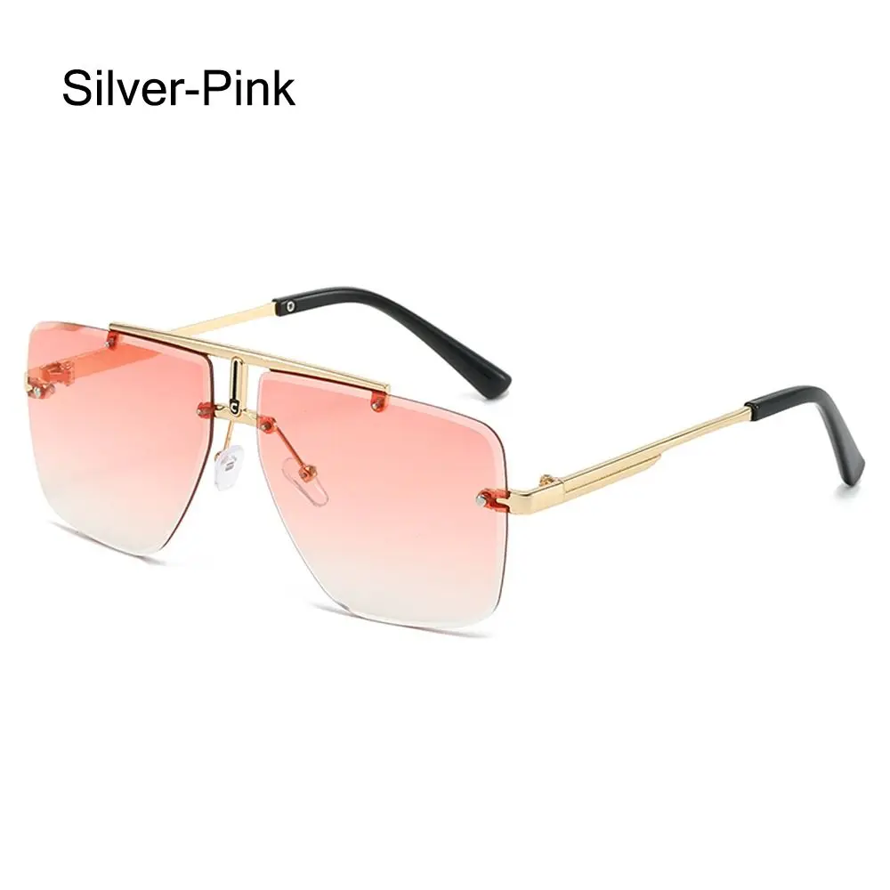 Retro Punk Square Frame Sunglasses - Anti-UV Beach Shades
