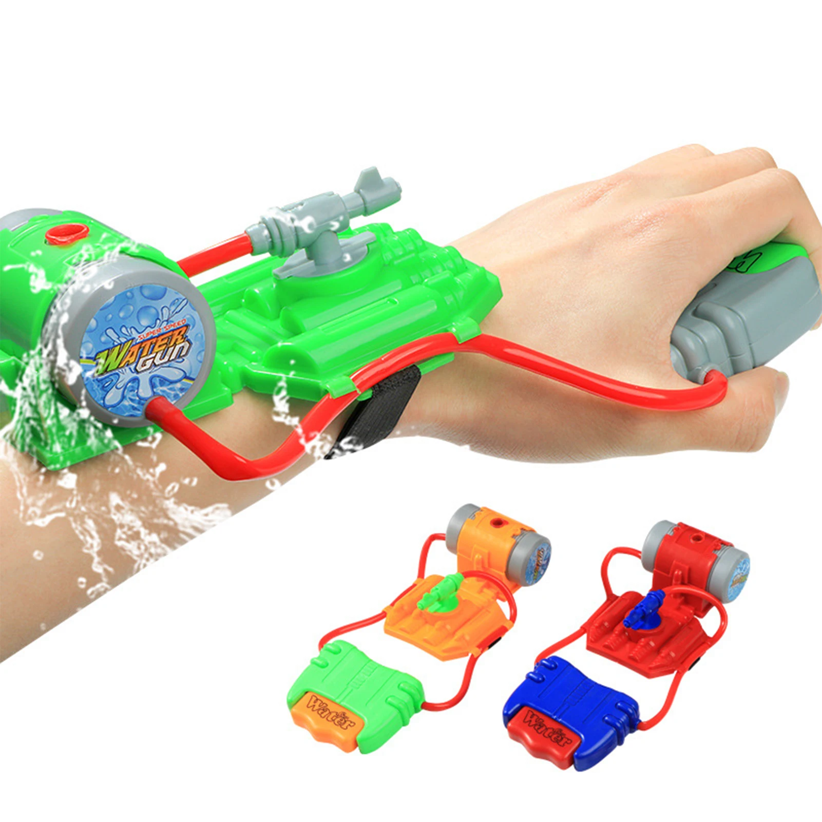 

Water Gun Toys Fun Spray Wrist Hand-held Children's Outdoor Beach Play Water Toy For Boys Sports Summer Pistol Gun Weapons Gifts