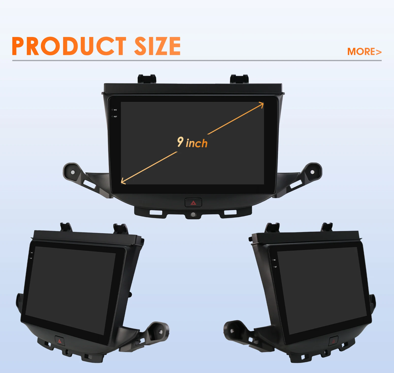 Radio para Auto OSSURET con Sistema Inteligente Android 14 para Opel Astra K 2015-2019, Reproductor Multimedia con Carplay, GPS, 4G, 6115 7