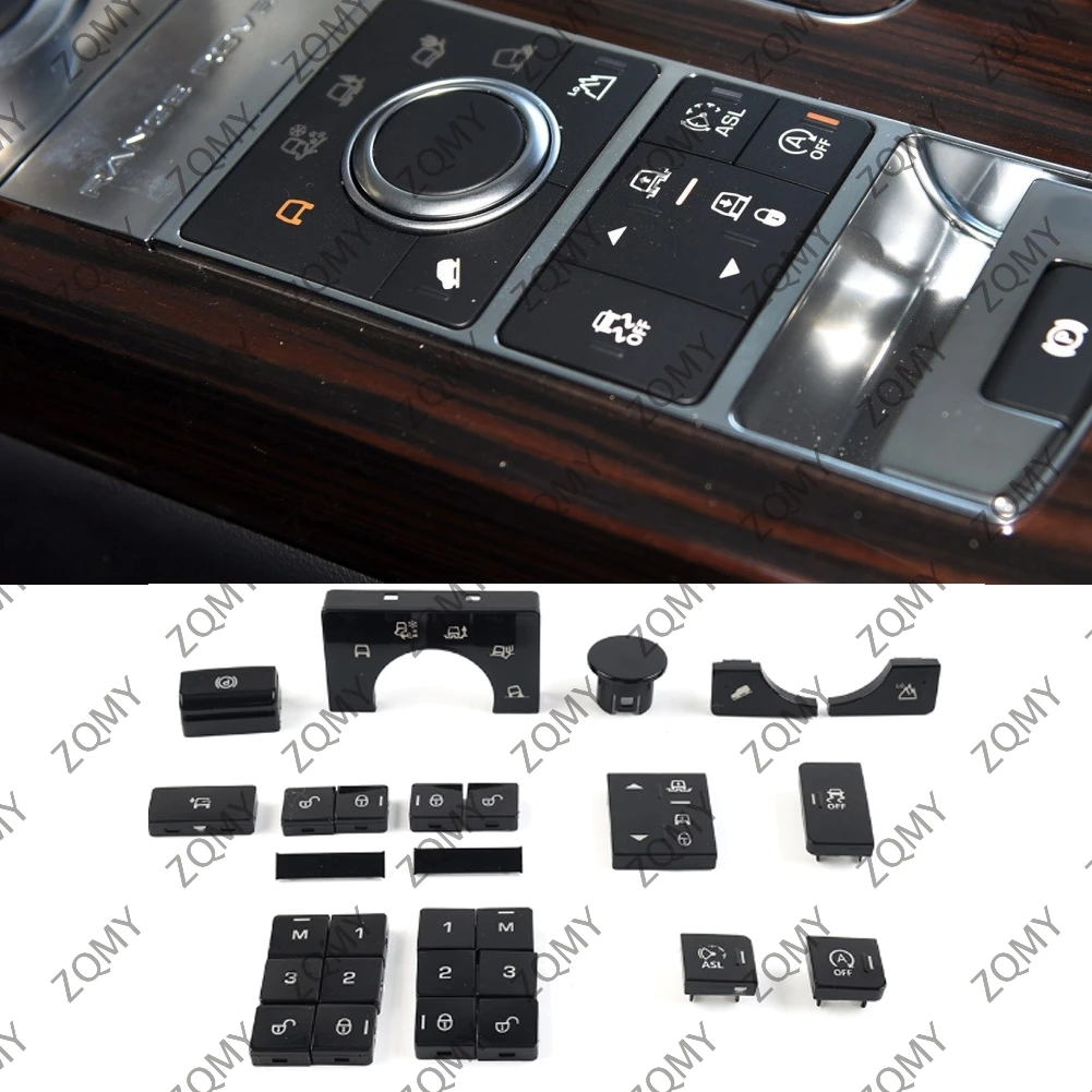 Car-Interior-Window-Lift-Switch-Button-Center-Console-Terrain-Mode ...