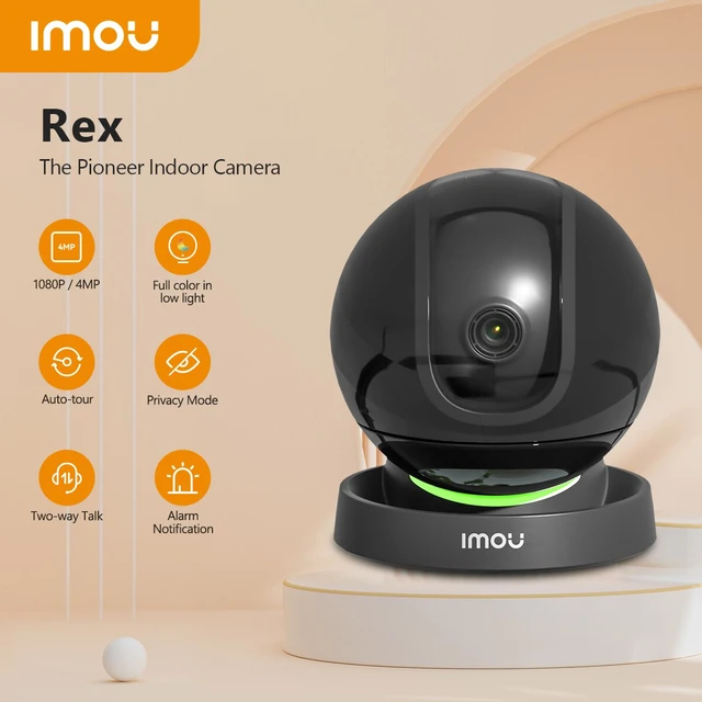 Imou 360° Cámara Vigilancia WiFi Exterior 1080P, PTZ Cámara IP Vigilancia  de Seguridad, AI Detección de Humana, Seguimiento Automático, Sirena,  Visión Nocturna Color 30M, Audio Bidireccional, IP66 : :  Electrónica